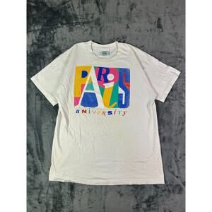 Vintage Paris University T-Shirt Size XL Collegiate Graphic Tee‎ 1980s